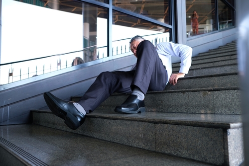 Photo of slip and fall